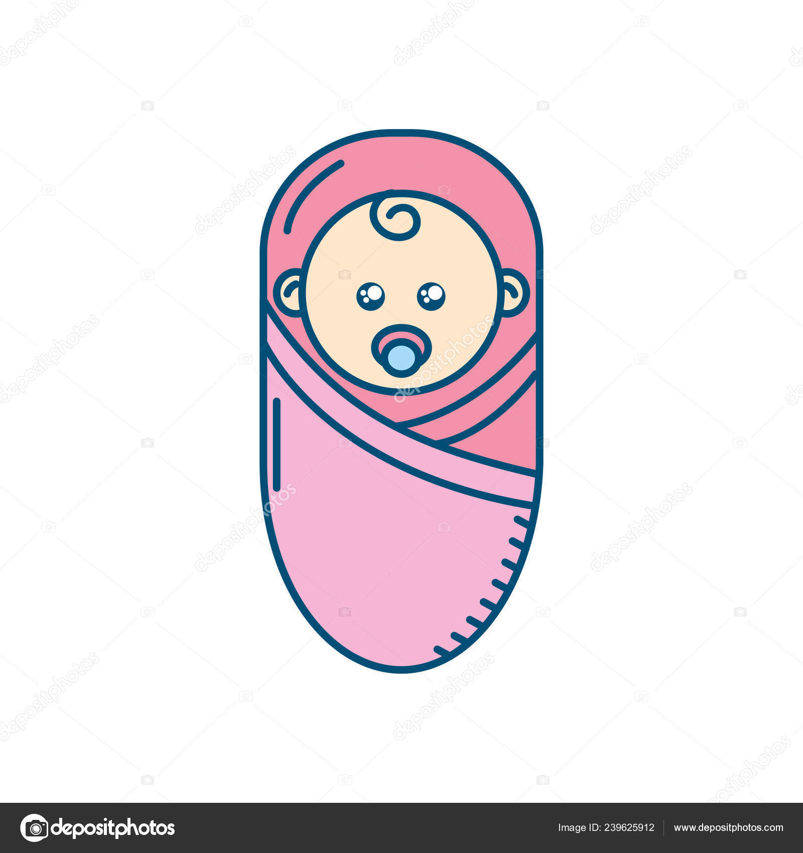 cute baby pacifier