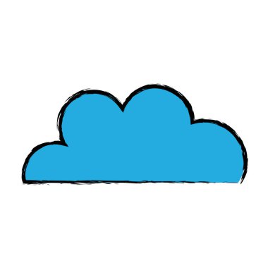 gökyüzü hava vektör çizim şekle güzel bulut