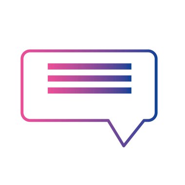 satır sohbet kabarcık iletişim notlar mesaj vektör çizim