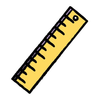 cetvel tasarım okul aracı eğitim vektör çizim için