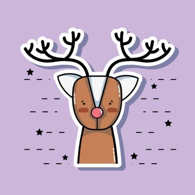 Noel kutlamaları dekorasyon tasarım vektör çizim ile