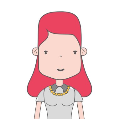 kadın haistyle ve rahat kıyafetler vektör çizim ile