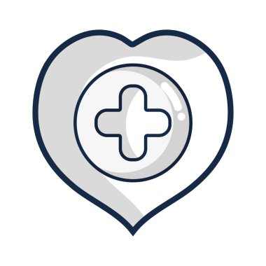 kalp dekorasyon ve aşk ve tutku vektör çizim iz