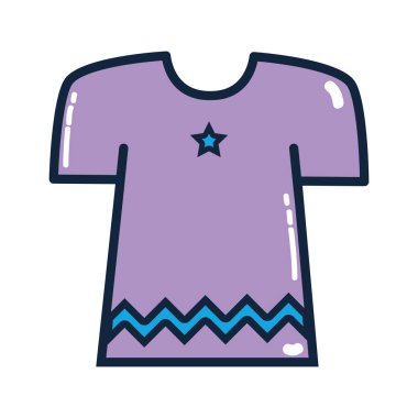 moda giyim güzellik stil vektör çizim ile