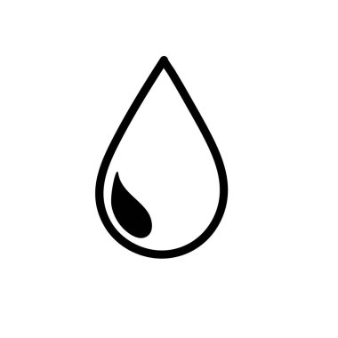 satır doğal su damlası çevre bakım vektör çizim için