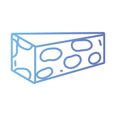 satır lezzetli peynir gıda beslenme vektör çizim ile