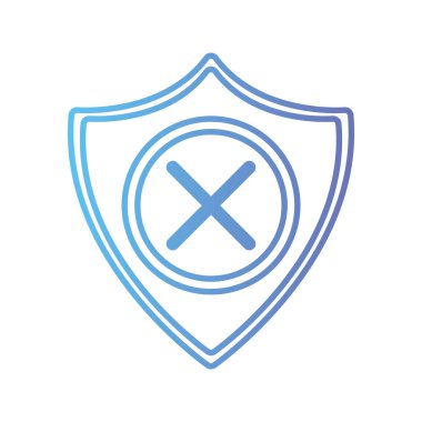 hat güvenlik kalkanı teknoloji koruma simge vektör tasarlamak için