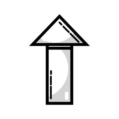 strateji bilgi vektör çizim pazarlama için satır iş oku