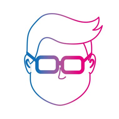 satır varsayılan avatar adam sosyal Kullanıcı vektör çizim için