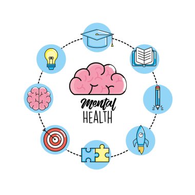 yaratıcı süreç ayarla ve buluş vektör çizim beyin fırtınası