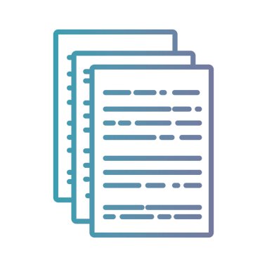 satır iş belge kağıt office vektör çizim