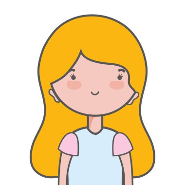 güzellik kadın saç modeli tasarım vektör çizim ile