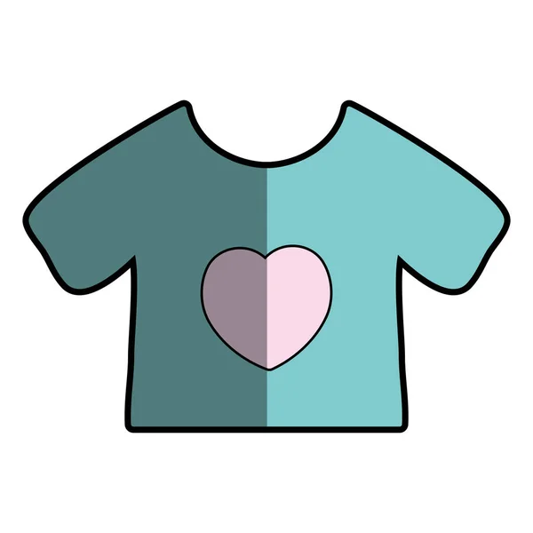 Bebé Camiseta Ropa Textil Vector Ilustración — Vector de stock
