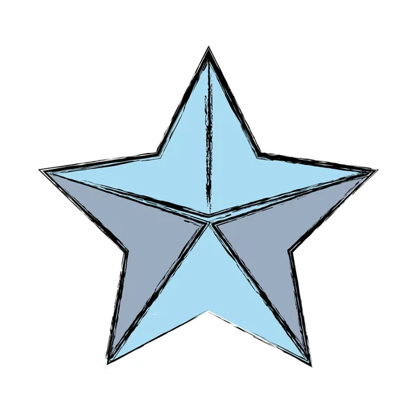 Векторная Иллюстрация Дизайну Звезды Красоты — стоковый вектор