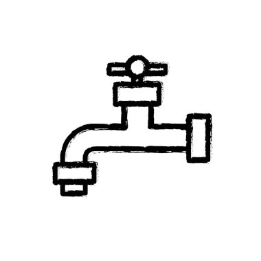 Şekil ecologycal musluk su ve çevre bakım vektör çizim kaydetmek için