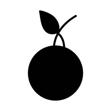 kontur lezzetli turuncu meyve protein beslenme vektör çizim ile