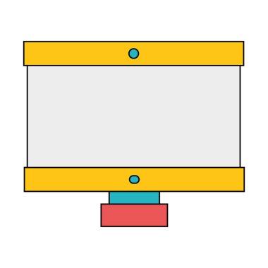 bilgisayar teknolojisi elektronik bilgi vektör çizim ile