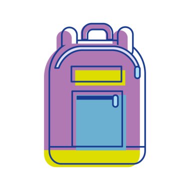 sırt çantası aracı illüstrasyon vektör şey ve çalışma için