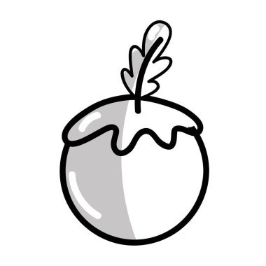 siluet sağlıklı Domates sebze kutsal kişilerin resmi, vektör çizim