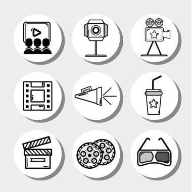 kısa film görüntü yönetmeni yapım stüdyosu, vektör çizim