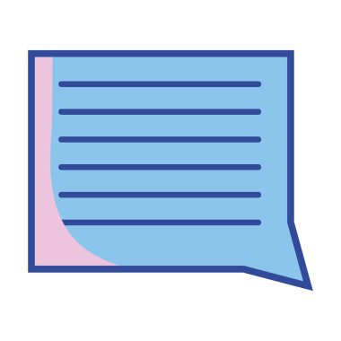 sohbet kabarcık grafik metin iletisi vektör çizim