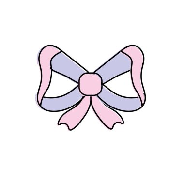 dekorasyon tasarım olay vektör çizim şerit yay