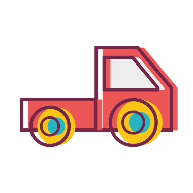 gövde araç ulaşım stil tasarlamak vektör