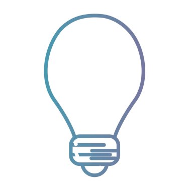 satır güç ampul elektrik enerji vektör çizim