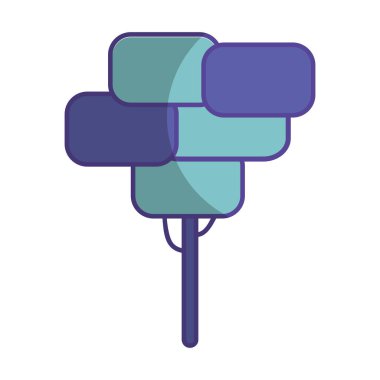 ağaç ekoloji korunması ve bakımı çevre vektör çizim