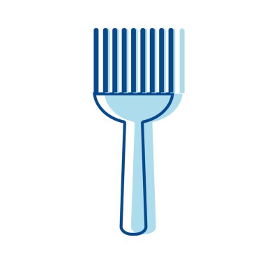 vektör çizim pişirmek için kullanılan çatal mutfak malzemesi