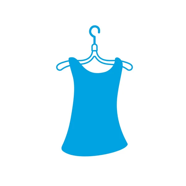 剪影妇女衬衫休闲设计风格向量例证 — 图库矢量图片