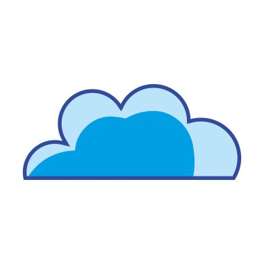 gökyüzü hava vektör çizim şekle güzel bulut