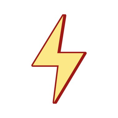 enerji tehlike sembolü tasarım görüntü vektör çizim