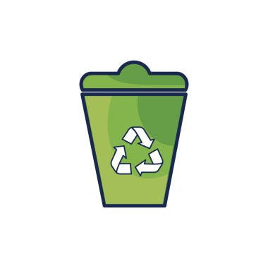 çevre bakım vektör çizim için geri dönüşüm