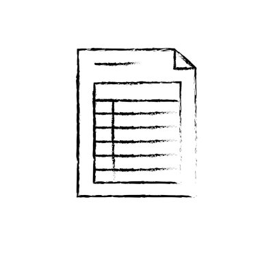 Şekil iş bilgi belge kağıt veri vektör çizim