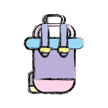 tatil vektör çizim keşfi için gitmek sırt çantası