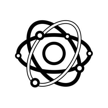 kontur fizik atom Kimya Eğitim vektör çizim yörünge