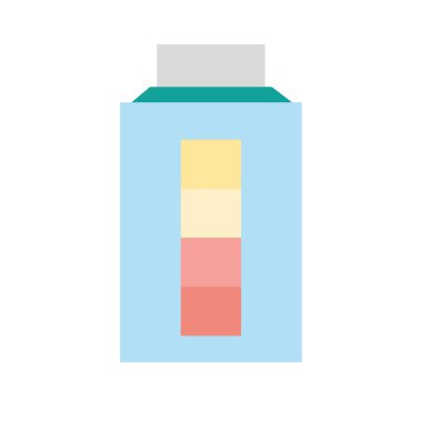 baterry güç enerji şarj kapasitesi vektör çizim ile