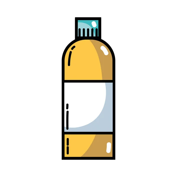 Liquit Bleka Flaskdesign Rengör Vektorillustration — Stock vektor