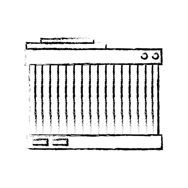 Figuur Accu Autoservice Mechanische Reparatie Vectorillustratie — Stockvector