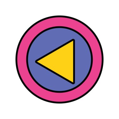 müzik sembol stil simge vektör tasarlamak