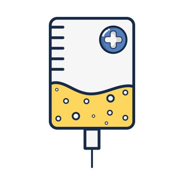 kan nakli ile ilaç clinc öğesi vektör çizim için