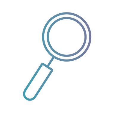 satır Büyüteç aracı tasarlamak vektör