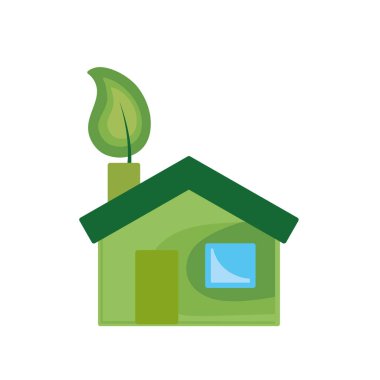 ev ortamında bakım vektör çizim için ekolojik yaprak ile