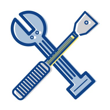 tamir araçları araç servis tasarlamak vektör