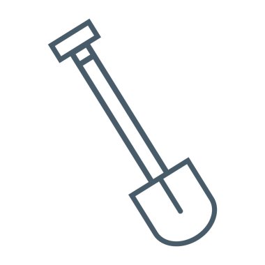 satır spade donanımları, endüstriyel hizmet onarım vektör çizim