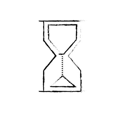 kum saati nesne tasarım zamanı vektör çizim bilmek anlamak