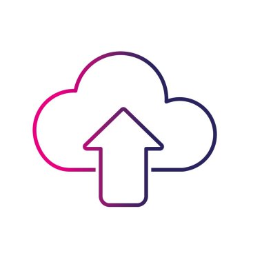 satır bulut veri dijital teknoloji sunucu vektör çizim