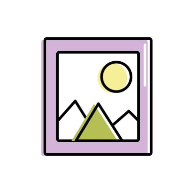 çerçeve resim resim sanat tasarlamak vektör