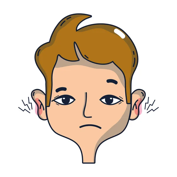 Vectores de stock de Oido dolor, ilustraciones de Oido dolor sin ...